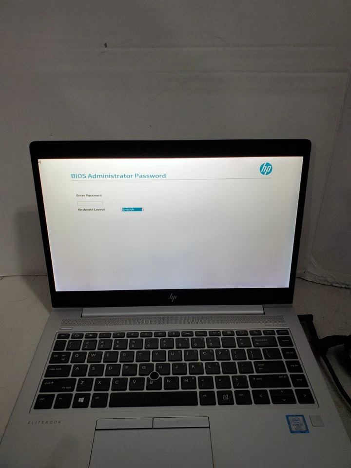 Portátil HP EliteBook 840 G5 14" i7-8650U 1,9 GHz ¡Sin SSD/OS/BATERÍA! BIOS PW! #69 Foto 3 de 4