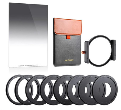 K&F CONCEPT 100x150mm (3 Stops) + GND8 + Metal Square Lens Filter Holder Set