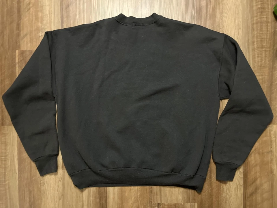 Winona 卫衣 2XL 黑色刺绣红衣主教鸟冬季圆领雪 — 第 4/4 张图片