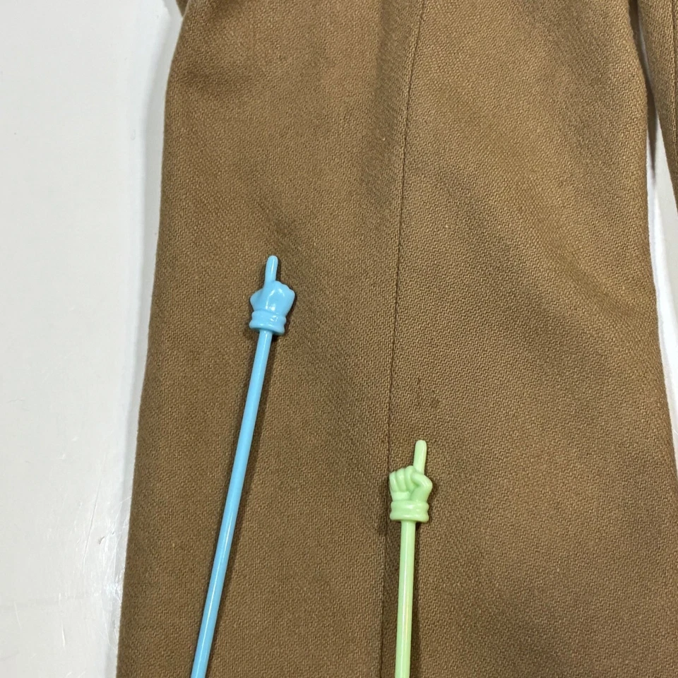 Vintage J. Pantalones de lana Crew Outfitters plisados delanteros cintura alta talla 6 Foto 4 de 4