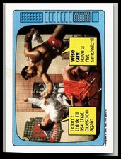 1985 Topps WWF Pro Wrestling Stars #59 Rowdy Roddy Piper / Rocky Johnson
