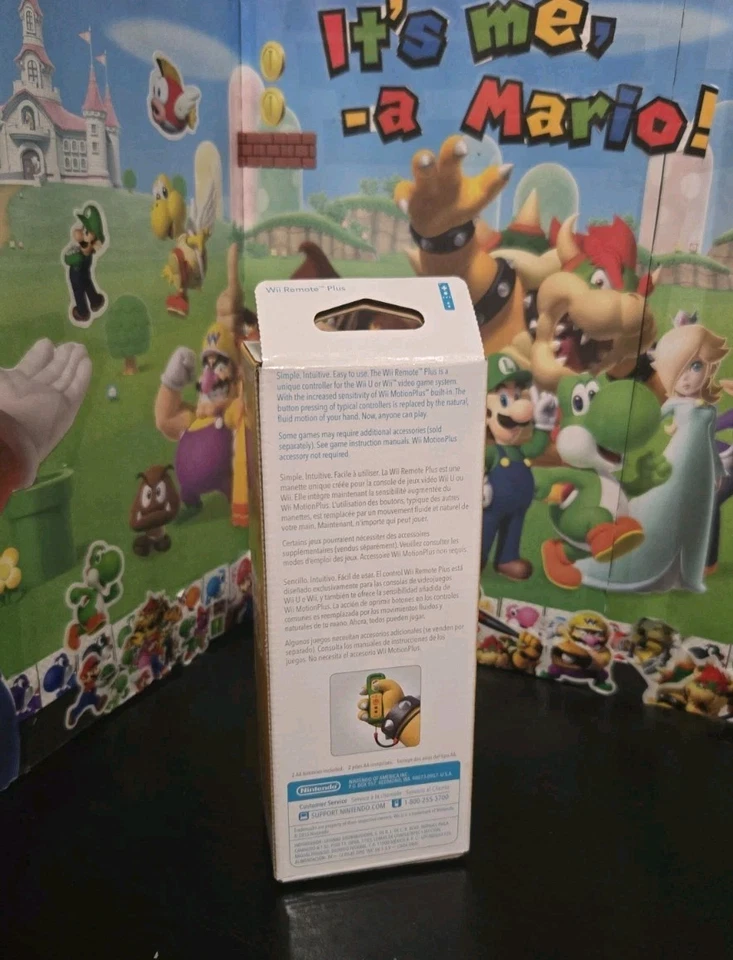 Nintendo Wii U Remote Controller Plus Koopa Bowser Super Mario NEW.  - Image 4 of 4