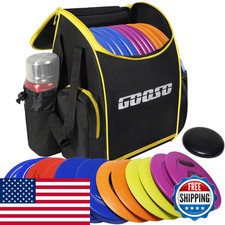 Gooso Disc Golf Set Bag - 12 Pcs Flying Disc Golf Discs For Beginner Putter