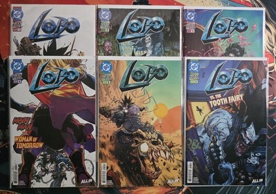 DC All In - Lobo #1-6 - First Print - Standard Cover - Set
