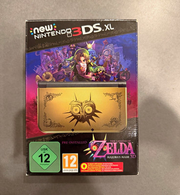 Nintendo New 3DS XL Zelda Majora s Mask Gold Edition