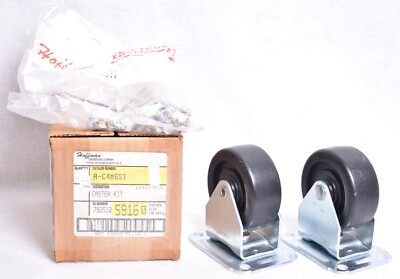 Hoffman 2 Wheel Caster Kit A-C4M6ST