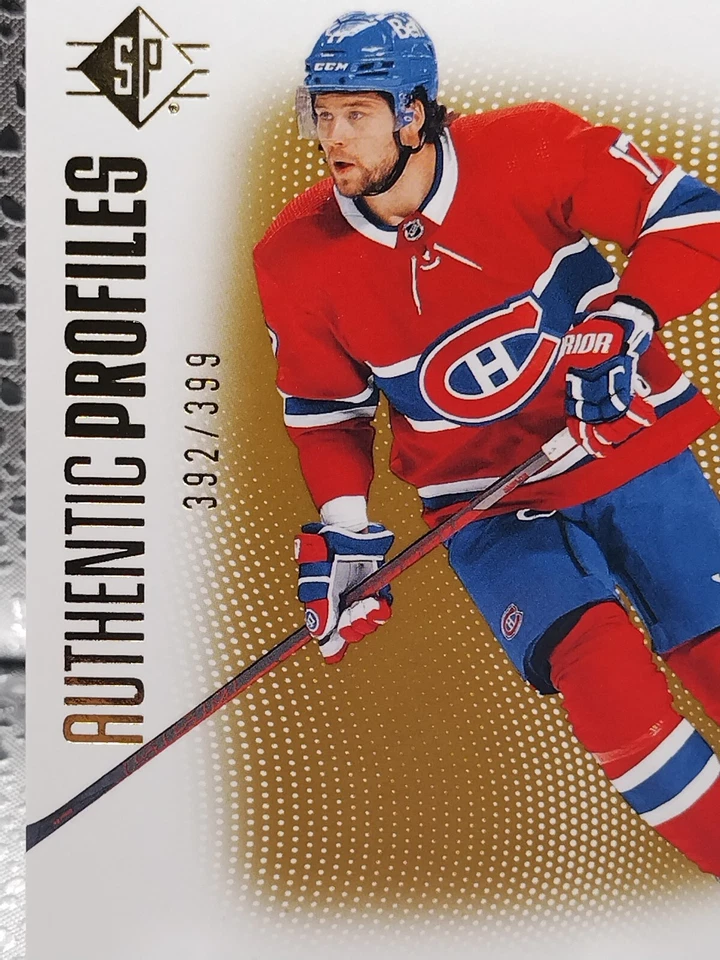 2021/22 Upper Deck SP Gold Authentic Profiles Josh Anderson #AP-6 /399 - Image 2 of 3