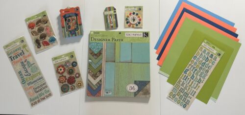 K & Company 12x12 Scrapbook Kit-Variations-Sea Glass, Baby Boy, Poppy Seed, More - Picture 22 of 84