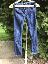 Levi's Skinny Stretch Jeans Girls Size 8 Reg dark blue