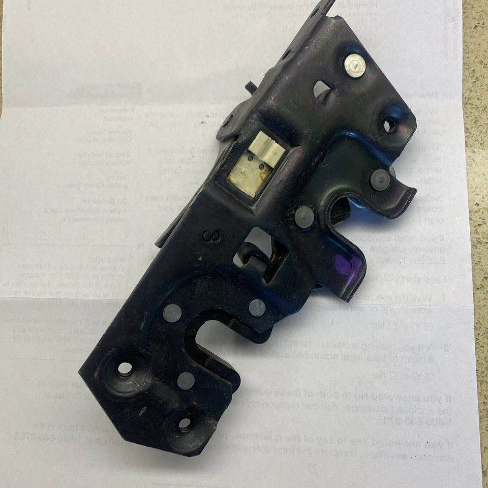 Nuevo Genuino MOPAR 04874461 Cerradura Puerta Trasera 1991-1992 Chrysler Dodge Voyager ES Foto 4 de 4