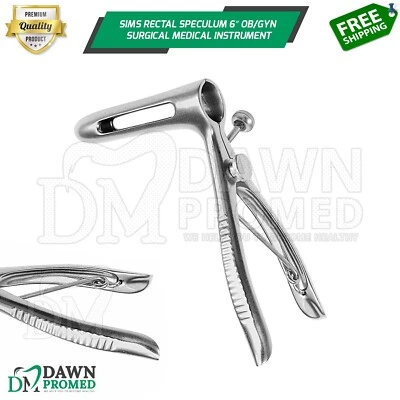 DAWNPROMED Sims Rectal Anal Speculum 6″ OB/GYN Urology Surgical Medical Inst German Grade