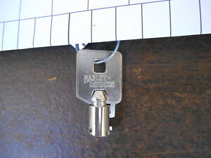 NOS OEM AMF Harley Davidson CUT Tubular IGNITION KEY 