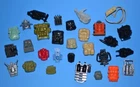 30x Vintage GI Joe ARAH Backpack Lot 100% Original Hasbro Parts Accessory Bulk