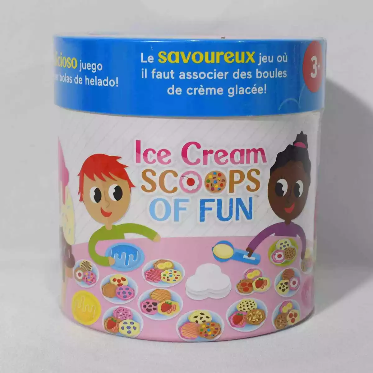 🍨 NEW Fisher-Price Ice Cream Scoops Of Fun Kids Matching Board Game 0422🍦