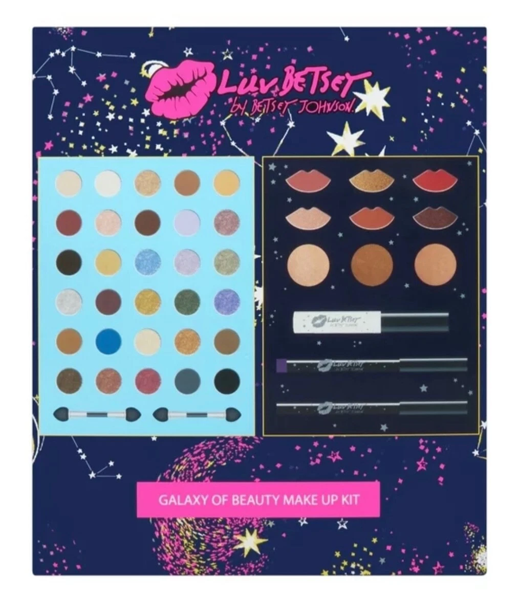 Luv Betsey Johnson Galaxy Of Beauty Eyes Lips Cheeks Makeup