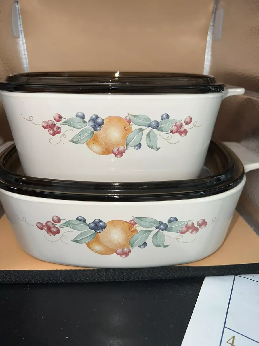 Square top casserole dishes
