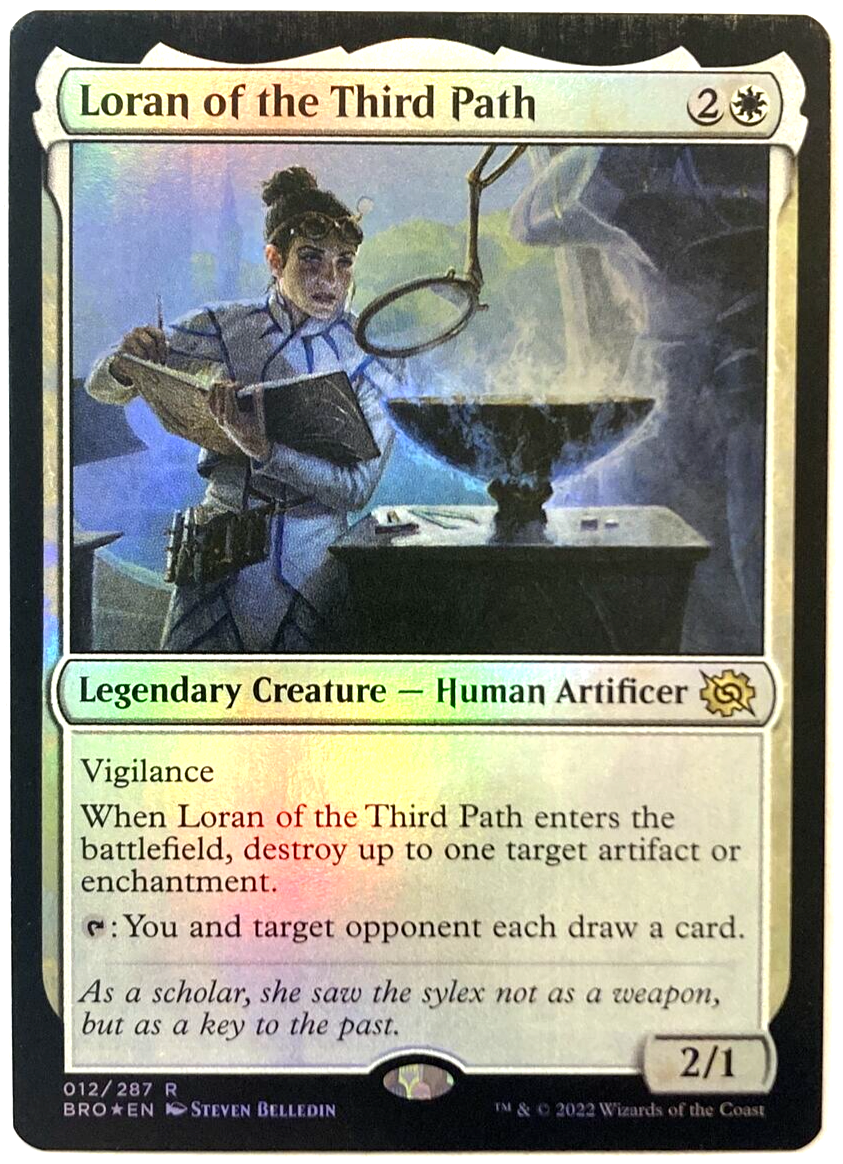 MTG Loran of the Third Path *FOIL* The Brothers' War 12 NM | eBay