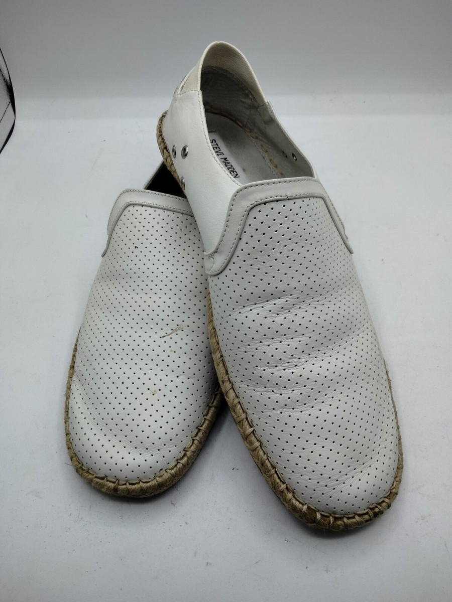Madden White Leather Loafers Men’s Size 12 Amazon.com | Steve Madden Men main image 3