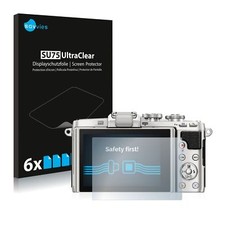Olympus PEN E-PL7, 6 x Transparent ULTRA Clear Camera Screen Protector