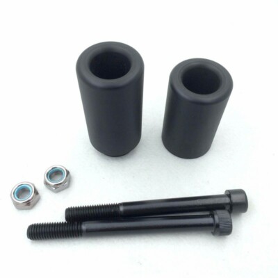 Black Frame Slider Crash Falling Protector For Kawasaki Ninja ZX