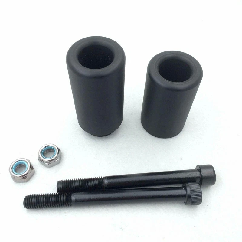 Protector de caída de choque deslizante de marco negro para Kawasaki Ninja ZX-7R 1996-2003 Foto 4 de 4