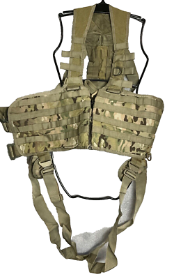 US Military OCP Air Warrior Survival Vest Harness, PSGC, Factory