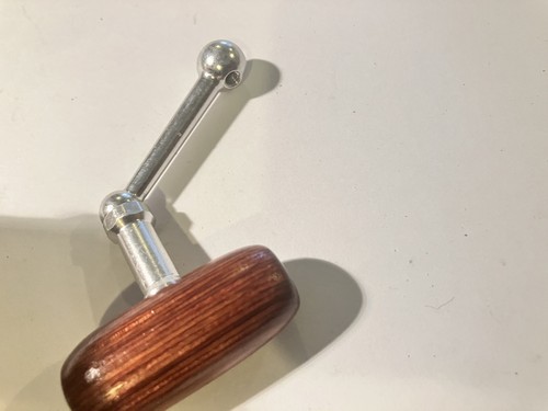 Mango de carrete de pesca Garcia Mitchell 304 de colección con perilla de madera nuevo otro - bonito - Imagen 6 de 8
