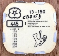 NOS New Venus 13-150 Chrono 445 Setting Lever Spring 152 175 178 179 188 200 206