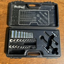 BLACKHAWK By Proto 9934 3/8” DRIVE 34 Fractional Metric Set Incomplete 31 Of 34