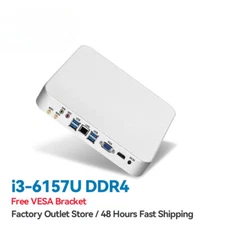 Computer Intel Core Processor Linux Gaming PC UHD HTPC VGA WiFi Desktop Pc New