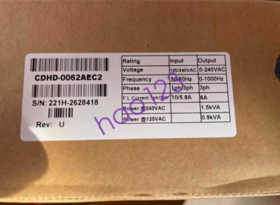 1PCS NEW SERVOTRONIX CDHD-0062AEC2 Servo Driver DHL/FedEx