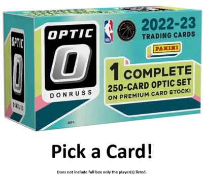 2022-23 Donruss Optic Basketball Premium Set Scope # /249 You Pick 1-250 RC/VETS