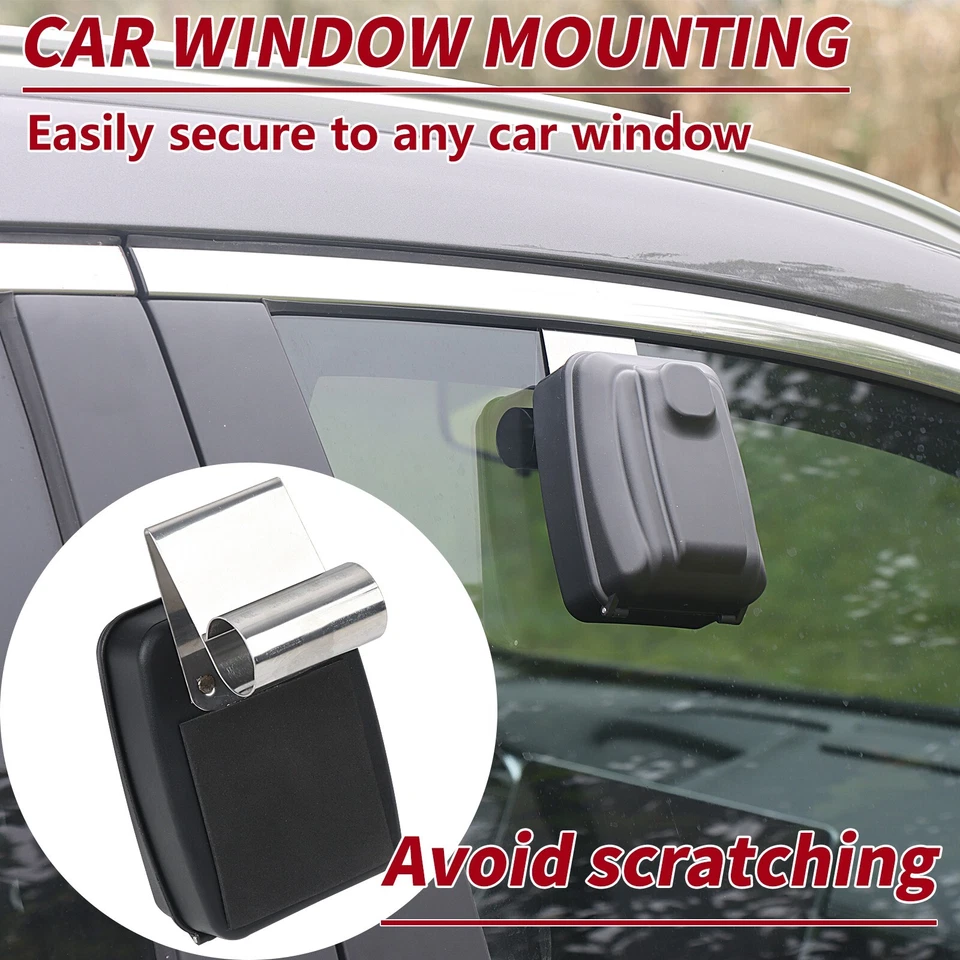 Car Window Lock Box for Turo, Black Portable Lockbox for Car Keys, Car Key Lock - Image 4 of 4