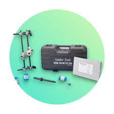 Souber DBB Mortice Lock Fitting Jig - JIG1 Door Lock Mortice Kit With 3 Cutter