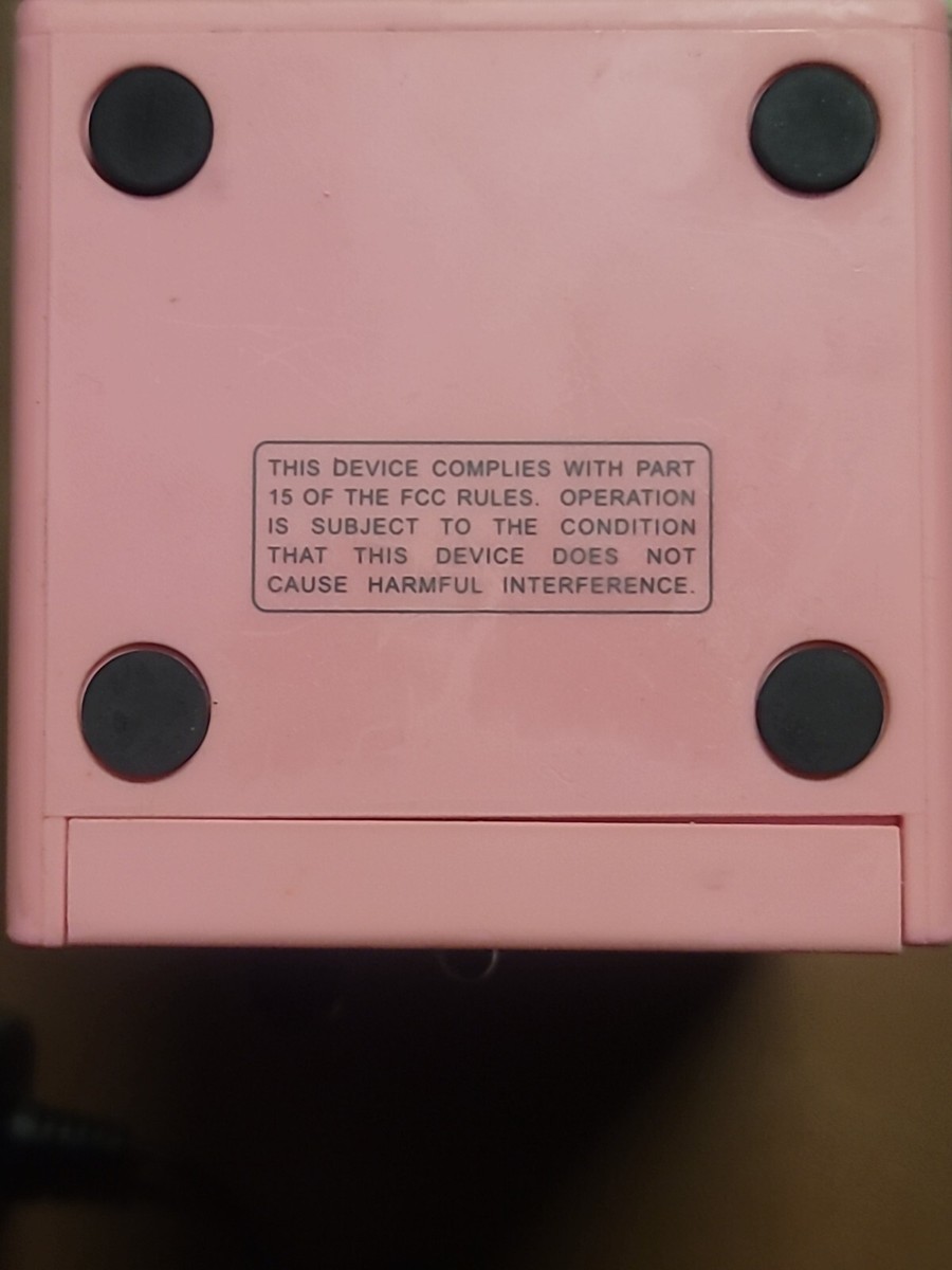Tivoli Audio PAL Radio Henry Kloss w/AC Adaptor Pink Color | eBay