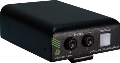 Studio Technologies Model 381 Intercom Beltpack - New! - ProSoundUniverse.