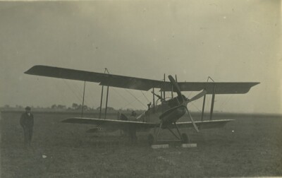 Vereinigtes Königreich Luftfahrt Royal Aircraft Factory RE.8 altes Foto 1916
