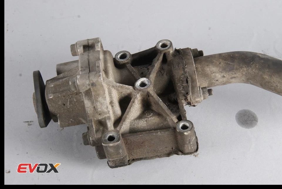 08-15 MITSUBISHI LANCER EVOLUTION X GSR OEM ENGINE WATER PUMP HOUSING - Image 2 of 4