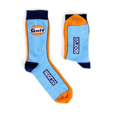 SPARCO Socken im Gulf Design Rennsport Socke Motorsport