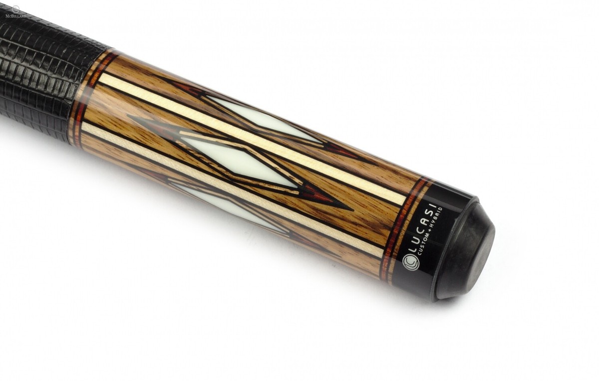 Lucasi Custom Pool Cue Stick Leather Wrap Uni-Loc Hybrid Shaft
