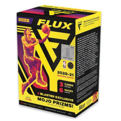 2020-21 Panini FLUX NBA Basketball Trading Cards Blaster Box Factory