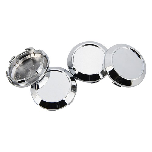 56mm Wheel Centre Cap Blank Center Cap For Rims Hubcaps - 4 Pieces - Picture 3 of 5