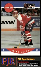 Mike Lalor 1990-91 Pro Set #552 Washington Capitals Rookie