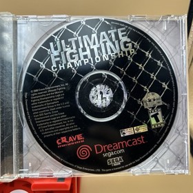 UFC Ultimate Fighting Championship for Sega Dreamcast Tested Working