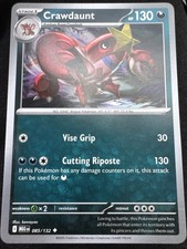 Pokémon TCG Crawdaunt 85/132