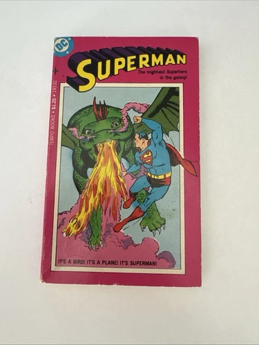 Vintage 1978 Superman Tempo Books comic Paperback book