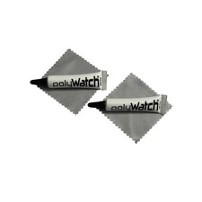 2X PolyWatch Plastic Watch Crystal Scratch Remover Polish with high Performan...