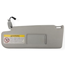 2002-2005 Volkswagen Passat Driver Left Side Sun Visor Gray Lighted 2002-2005 Volkswagen Passat Driver Left Side Sun Visor Gray Lighted