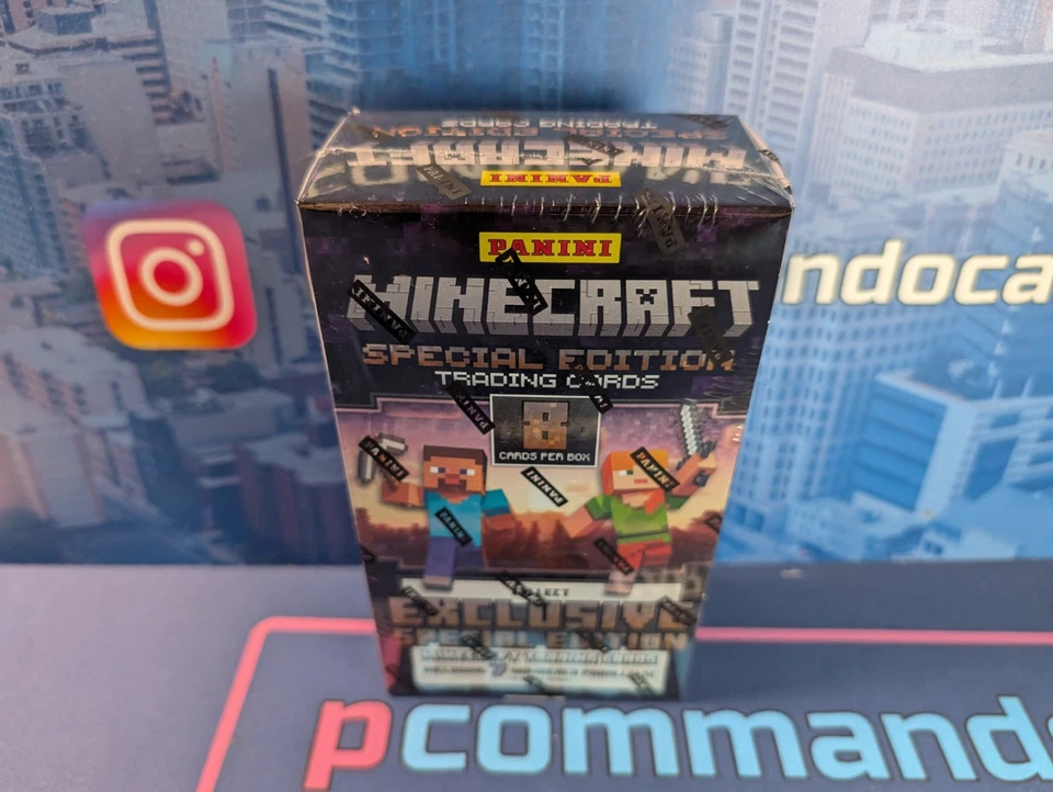 2025 PANINI MINECRAFT SPECIAL EDITION TRADING CARDS HOBBY BOX - Image 3 of 4