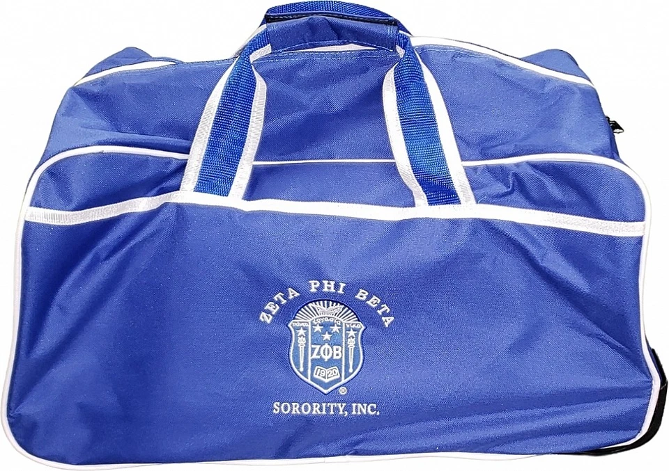 Bolso Trolley Buffalo Dallas Zeta Phi Beta [Azul - 24"L x 18"W x 6"H] Foto 2 de 3